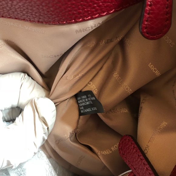 NWT, Michael Kors Mercer Chain MD TZ MF Handbag - Picture 4 of 8